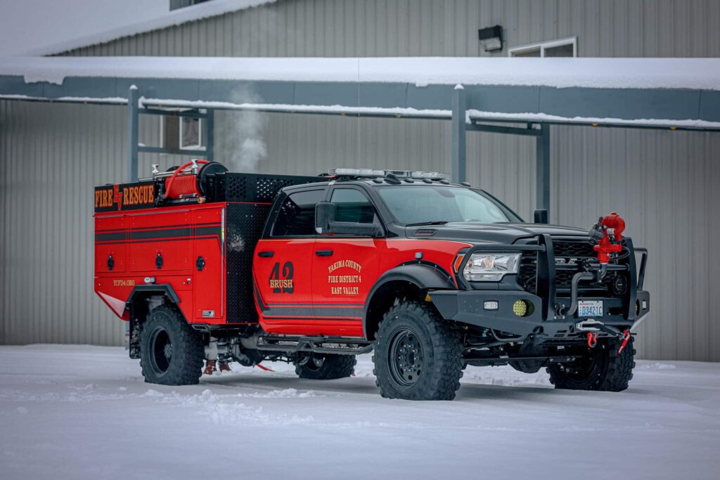 Wildland Brush Trucks Cascade Fire Safety